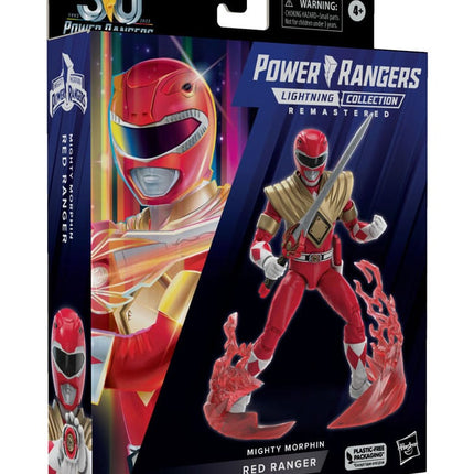 Red Ranger Remastered Power Rangers Lightning Collection Action Figure Mighty Morphin 15 cm