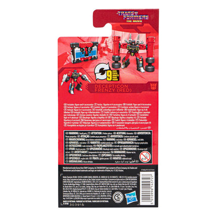 Decpticon Frenzy (Red) The Transformers: The Movie Generations Studio Series