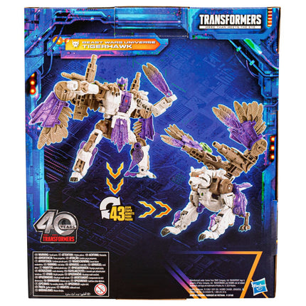 Tigerhawk Beast Wars Universe Transformers Generations Legacy United Leader Class Action Figure 19 cm