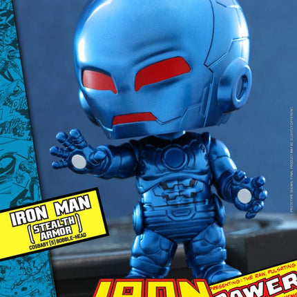Iron Man (Stealth Armor) Marvel Comics Cosbaby (S) Mini Figure 10 cm