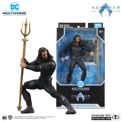 Aquaman with Stealth Suit Aquaman and the Lost Kingdom DC Multiverse Action Figure 18 cm