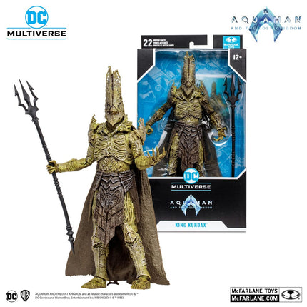 King Kordax Aquaman and the Lost Kingdom DC Multiverse Action Figure 18 cm