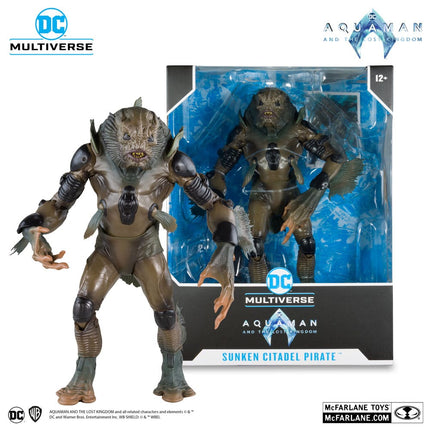 Sunken Citadel Pirate Aquaman and the Lost Kingdom DC Multiverse Megafig Figure 30 cm
