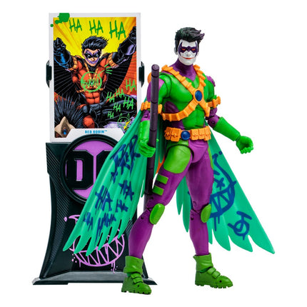 Jokerized Red Robin (New 52) DC Multiverse Action Figure Gold Label 18 cm