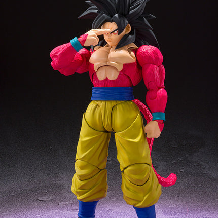 Son Goku Super Saiyan 4 S.H Figuarts Bandai Tamashii Action Figure 15 cm