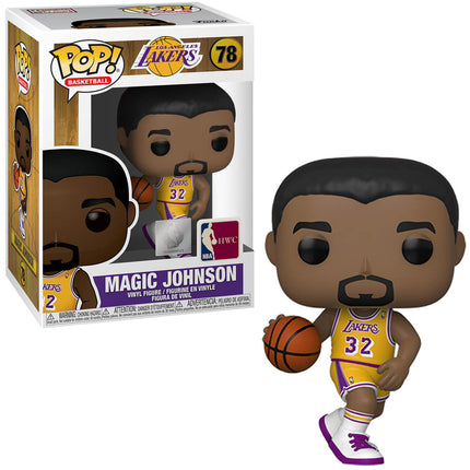 POP Legendy NBA! Sportowa figurka winylowa Magic Johnson (dom Lakers) 9 cm - 78