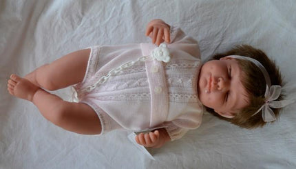 Lalka Reborn Baby Dream Różowa Marina i Pau 45 cm