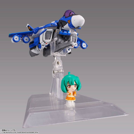 Macross Frontier TINY SESSION VF-25G MESSIAH VALKYRIE (MICHAEL USE) with RANKA 10 cm
