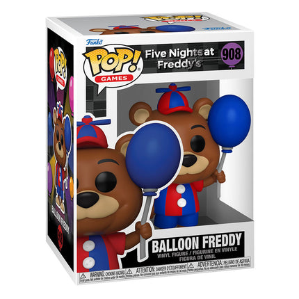 Balloon Freddy Five Nights at Freddy's Security Breach POP! Games Vinyl Figure 9 cm - 908
