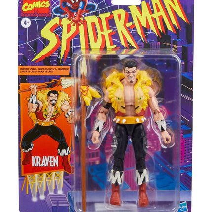 Kraven Spider-Man Comics Marvel Legends Action Figure 15 cm