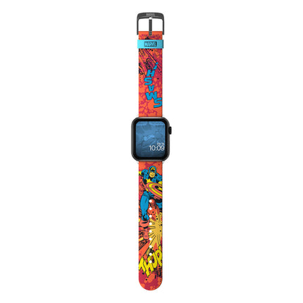 Captain America Blacklight Marvel  Collection Smartwatch-Wristband Cinturino