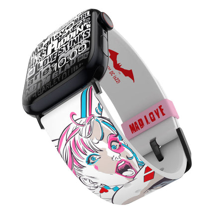 Harley Quinn Manga - Mad Love DC  Collection Smartwatch-Wristband Cinturino