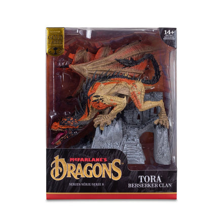 Tora Berserker Clan (Gold Label) McFarlane´s Dragons Series 8 Statue 28 cm