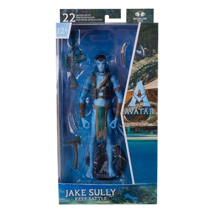 Jake Sully (Reef Battle) Avatar: The Way of Water Figurka 18 cm