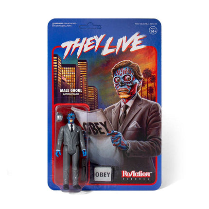 Male Ghoul They Live ReAction Action Figure 10 cm