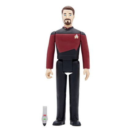 Commander Riker Star Trek: The Next Generation ReAction Figurka Wave 2 10cm