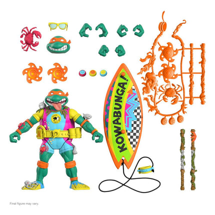Sewer Surfer Mike Teenage Mutant Ninja Turtles Ultimates Figurka 18 cm